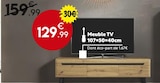 Meuble TV en promo chez Maxi Bazar Stains à 129,99 €