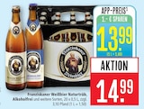 Weißbier Naturtrüb Angebote von Franziskaner bei Marktkauf Göppingen für 13,99 €