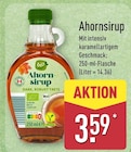 Ahornsirup Angebote von Bio bei ALDI Nord Bad Oeynhausen für 3,59 €