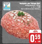 EDEKA - Hackepeter oder Thüringer Mett Angebot im Prospekt Hackepeter oder Thüringer Mett bei EDEKA im Prospekt "" für 0,59 €