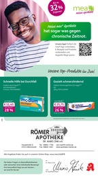 mea - meine apotheke Prospekt für Weiltingen mit 4 Seiten mea - meine apotheke Prospekt für Weiltingen: "Unsere Juni-Angebote", 4 Seiten, 01.06.2026 - 30.06.2026