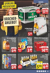 Bier im EDEKA Prospekt in Paderborn Aktueller EDEKA Prospekt mit Bier, "Aktuelle Angebote", Seite 21