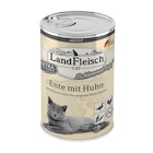Aktuelle Ente Angebote bei Zookauf in Bremen Aktuelles LandFleisch Cat Adult Schlemmertopf mit Ente & Huhn 400 g Angebot bei Zookauf in Bremen ab 1,31 €