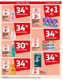 Promo Shampooing dans le catalogue Auchan Hypermarché du moment à la page 41