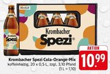Spezi Cola-Orange-Mix Angebote von Krombacher bei E center Esslingen für 10,99 €