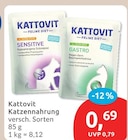 Katzennahrung von Kattovit im aktuellen budni Prospekt