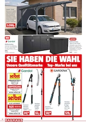 Aktueller BAUHAUS Prospekt mit Carport, "Wenn's gut werden muss.", Seite 38