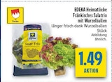 EDEKA Heimatliebe Fränkisches Salatrio mit Wurzelballen Angebote von Franke bei diska Amberg für 1,49 €