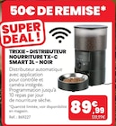 DISTRIBUTEUR NOURRITURE TX-C SMART 3L - NOIR - TRIXIE à 89,99 € dans le catalogue Animalis