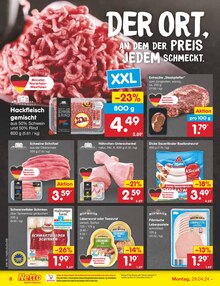Hackfleisch im Netto Marken-Discount Prospekt "Aktuelle Angebote" mit 50 Seiten (Hamm)