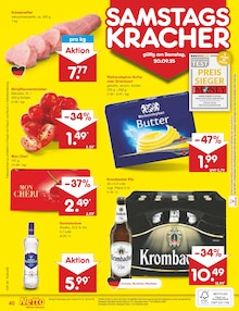 Krombacher im aktuellen Netto Marken-Discount Prospekt (Koblenz) Krombacher im Netto Marken-Discount Prospekt "Aktuelle Angebote" mit 56 Seiten (Koblenz)