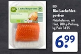 Bio-Lachsfiletportion im Angebot bei ALDI SÜD in Freiburg Bio-Lachsfiletportion Angebote von BIO bei ALDI SÜD Freiburg für 6,99 €