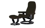 Stressless Relaxsessel mit Hocker Leder Consul von Stressless im aktuellen Möbel Kraft Prospekt