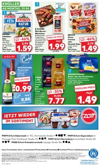 Chips im Kaufland Prospekt "Aktuelle Angebote" mit 44 Seiten (Erfurt)
