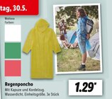 Regenponcho im Lidl Prospekt Regenponcho im aktuellen Lidl Prospekt für 1,29 €
