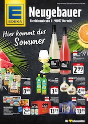 EDEKA Supermarkt Prospekt der aktuellen Woche mit 2 Seiten, gültig von 25.08.2025 bis 30.08.2025, in Eckental und Umgebung Aktueller EDEKA Supermarkt Prospekt in Eckental und Umgebung, "Hier kommt der Sommer" mit 2 Seiten, 25.08.2025 - 30.08.2025