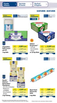 Mozzarella im METRO Prospekt "Wochenangebote + Gewinnspiel" mit 51 Seiten (Duisburg)