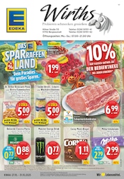EDEKA Supermarkt Prospekt der aktuellen Woche mit 26 Seiten, gültig von 27.10.2025 bis 31.10.2025, in Meinerzhagen und Umgebung Aktueller EDEKA Supermarkt Prospekt in Meinerzhagen und Umgebung, "Aktuelle Angebote" mit 26 Seiten, 27.10.2025 - 31.10.2025