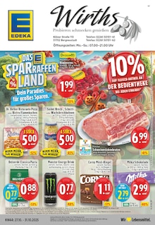 EDEKA Prospekt der Woche "Aktuelle Angebote" Seite 1, 27.10.2025 bis 31.10.2025 für Gummersbach Aktueller EDEKA Prospekt "Aktuelle Angebote" Seite 1 von 26 Seiten für Gummersbach