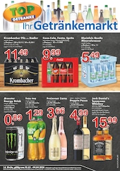 Aktueller TOP Getränke Discounter Prospekt in Harsewinkel und Umgebung, "Aktuelle Angebote" mit 4 Seiten, 30.03.2026 - 04.04.2026