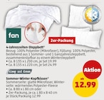 Penny - 4-Jahreszeiten-Steppbett Angebot im Prospekt 4-Jahreszeiten-Steppbett bei Penny im Prospekt "" für 12,99 €