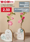 Herz mit Vase bei Woolworth im Prospekt  für 2,50 €