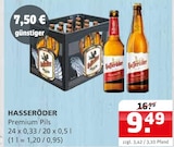 Aktuelles Premium Pils Angebot bei Getränke Quelle Weydringer in Hannover ab 9,49 €