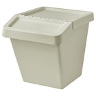 Sortierbehälter mit Deckel beige 60 l von SORTERA im aktuellen IKEA Prospekt für 17,99 €