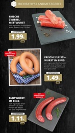 Mettwurst Angebot im aktuellen REWE Prospekt auf Seite 14