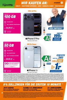 Handy im aktuellen expert Prospekt (Münster) Handy im expert Prospekt "Top Angebote" mit 18 Seiten (Münster)