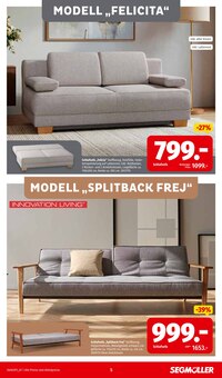 Sofa im aktuellen Segmüller Prospekt (Leverkusen) Sofa im Segmüller Prospekt "BÜRO SPEZIAL" mit 12 Seiten (Leverkusen)