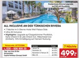7 Nächte im 5-Sterne-Hotel Well Palace Side von Netto Reisen im aktuellen Netto Marken-Discount Prospekt für 499,00 €