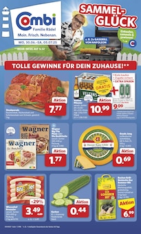 combi Prospekt der Woche "Markt - Angebote" Seite 1, 30.06.2025 bis 05.07.2025 für Versmold Aktueller combi Prospekt "Markt - Angebote" Seite 1 von 36 Seiten für Versmold