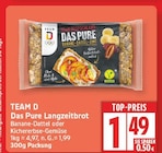 Das Pure Langzeitbrot Banane-Dattel von TEAM D im aktuellen EDEKA Prospekt