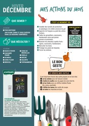 Matelas Angebote im Prospekt "Mon calendrier du potager" von Gamm vert auf Seite 52