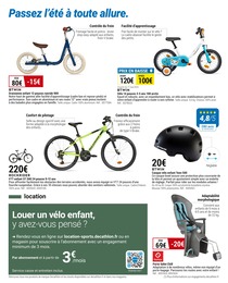 Offre Vélo Électrique dans le catalogue Decathlon du moment à la page 20