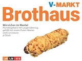 Herzhaftes Gebaeck im V-Markt Prospekt Brothaus Würstchen im Mantel von V-MARKT im aktuellen V-Markt Prospekt für 1,00 €