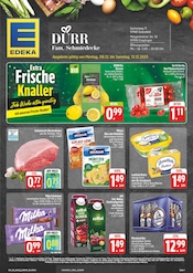 EDEKA Supermarkt Prospekt der aktuellen Woche mit 28 Seiten, gültig von 08.12.2025 bis 13.12.2025, in Grünsfeld und Umgebung Aktueller EDEKA Supermarkt Prospekt in Grünsfeld und Umgebung, "Wir lieben Lebensmittel!" mit 28 Seiten, 08.12.2025 - 13.12.2025