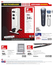 Prix et réduction Tondeuse Barbe dans le prospectus Carrefour en cours Offre Tondeuse Barbe dans le catalogue Carrefour du moment à la page 14