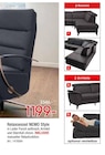 Relaxsessel NEMO Style im Angebot bei Zurbrüggen in Recklinghausen Relaxsessel NEMO Style Angebote von cantus bei Zurbrüggen Recklinghausen für 1.199,00 €