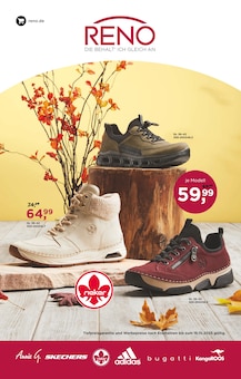 Schuhe im RENO Prospekt "DIE BEHALT' ICH GLEICH AN" mit 12 Seiten (Wolfsburg)