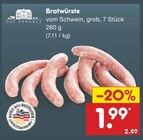 Bratwürste von Gut Ponholz im aktuellen Netto Marken-Discount Prospekt für 1,99 €