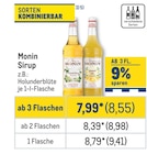 Sirup Angebote von Monin bei Metro Nordhorn für 8,55 €