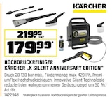 HOCHDRUCKREINIGER KÄRCHER "K SILENT ANNIVERSARY EDITION" Angebote von KÄRCHER bei OBI Königswinter für 179,99 €