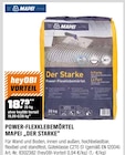 Power-Flexklebemörtel "Der Starke" von MAPEI im aktuellen OBI Prospekt für 19,99 €