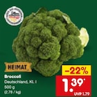 Broccoli im Angebot bei Netto Marken-Discount in Duisburg Broccoli Angebote von HEIMAT bei Netto Marken-Discount Duisburg für 1,39 €