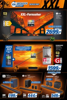 Fernseher im expert Prospekt "Top Angebote" mit 8 Seiten (Detmold)