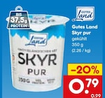 Skyr pur von Gutes Land im aktuellen Netto Marken-Discount Prospekt für 0,79 €