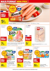 Poulet Angebote im Prospekt "MAXI FORMAT MINI PRIX" von Carrefour auf Seite 9