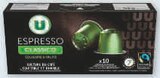 Café espresso classico - U - U Express à Poitiers Café espresso classico - U en promo chez U Express Poitiers à 1,91 €